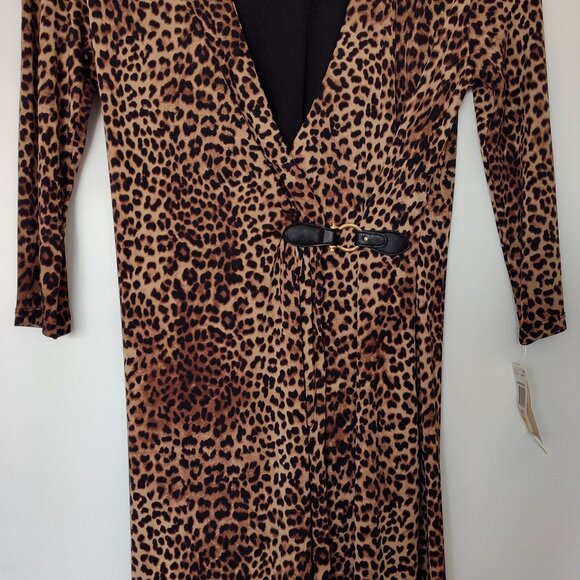 Charter Club Animal Print Dress - Picture 1 of 7